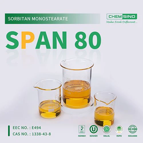 The Science Behind Sorbitan Esters Sorbitan Monolaurate(S-80) As An Emulsifier