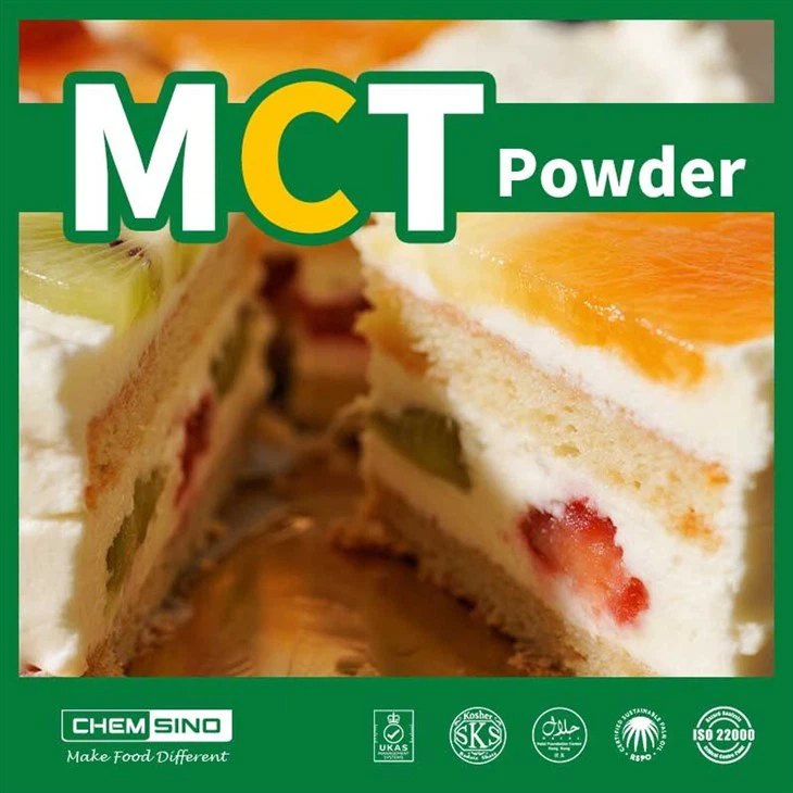 Personal Care Raw Materials Sports Nutrition Medium Chain Triglycerides MCT Oil Powder for Bakery