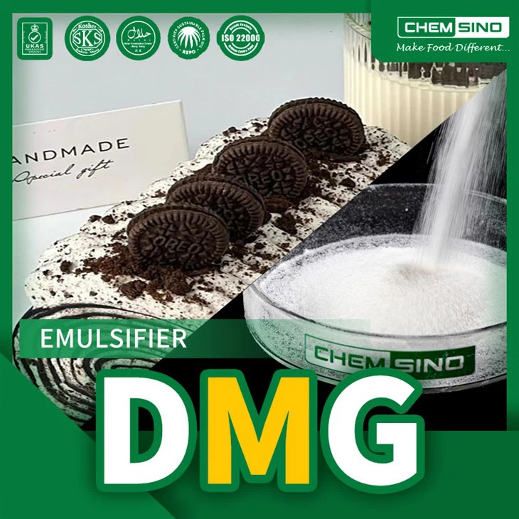Kemiallinen CAS-nro 31566-31-1 Tislatut monoglyseridit DMG, korkea jodiarvo