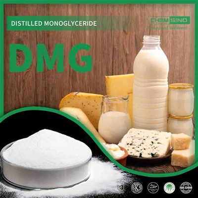 Halvat tislatut monoglyseridit CAS-nro 123-94-4 DMG hienojauhe (100-200verkosta)