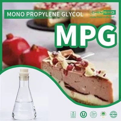 MPG-propyleeniglykolin monipuolisuus elintarviketuotteissa