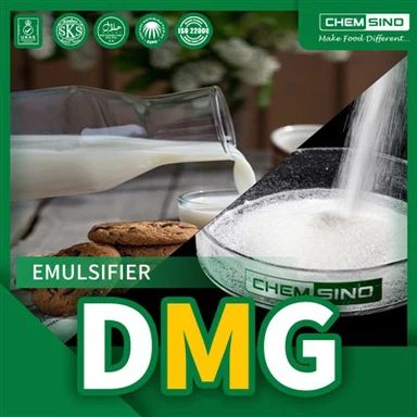 Laajalti käytössä päiväkirjatuotteissa tislattu monoglyseridi-DMG-jauhe CAS-nro 123-94-4