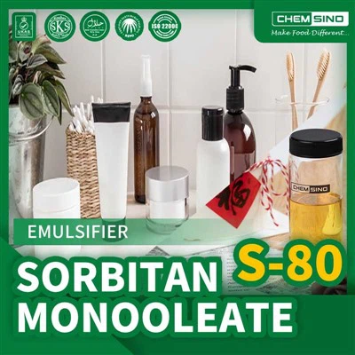 Sorbitan -monooleaatti täydellinen emulgoija kosmetiikkaan